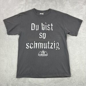 Vintage Scorpions Shirt Mens Large Gray Eye To Eye World Tour 99 German Band Tee